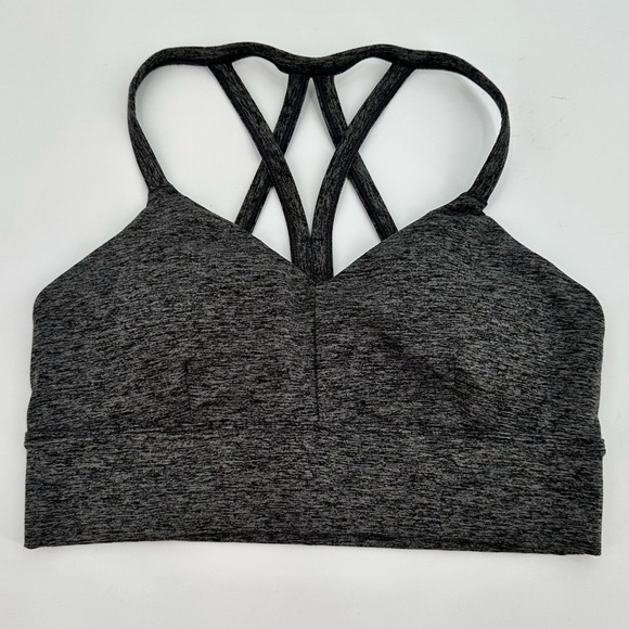 JoyLab Other - JOYLAB Black/Gray Strappy Sports Bra Size Small